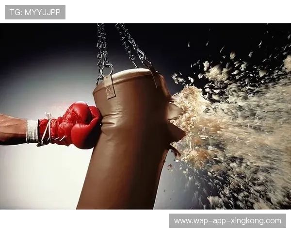 拳击擂台上出现罕见连体对攻